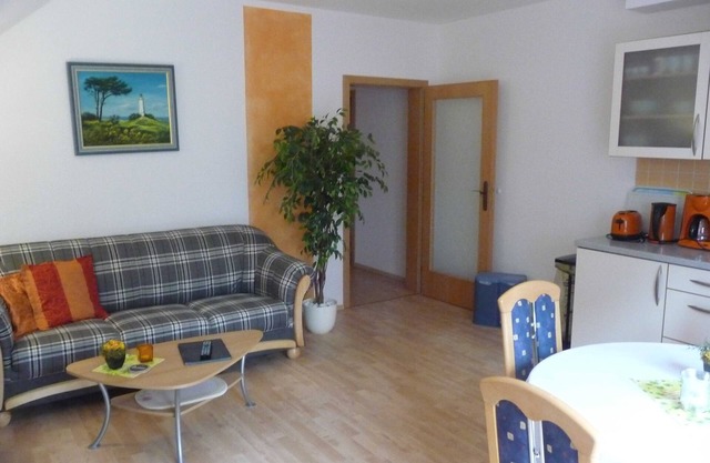 3-room apartment 6 with balcony - Haus Waterkant - approx. 300 m to the beach