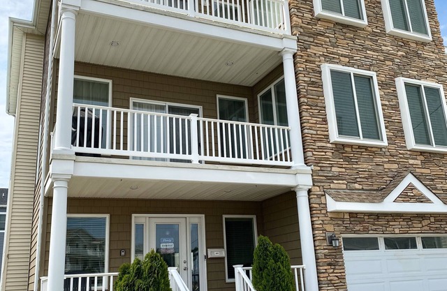 3-Story, 6-Bedroom Home, Partial Ocean View, One Block from Beach