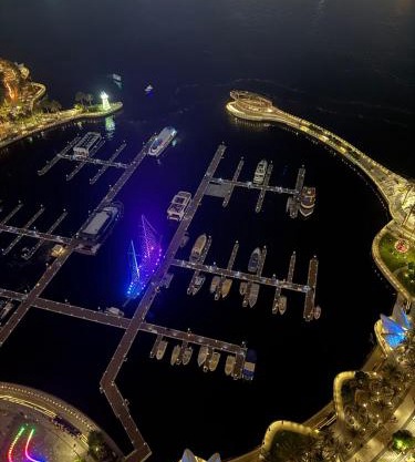 3403!Dubai SkyLine View! Royal Montania Homes