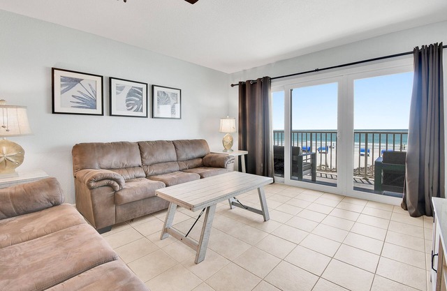 3BR Luxury Beach Front Condo with Heated Pool and Direct Gulf View at Seagate
