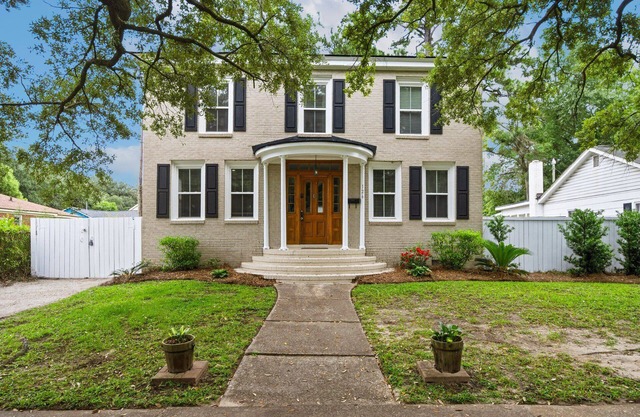 4BR pet-friendly 105 year old home in historic Downtown Georgetown. Oak-lined streets.