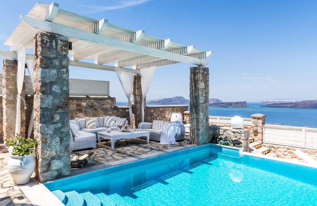 5 bedroom luxury villa with pool and stunning sea views and amazing sunsets