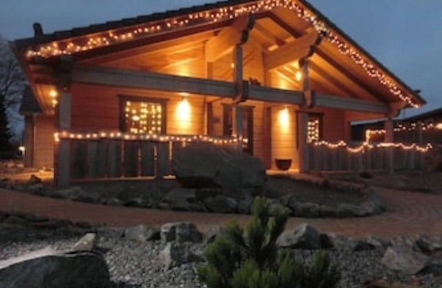 5 * chalets with sauna, fireplace, barrier-free in alpine chalet style, in the Upper Harz Mountains