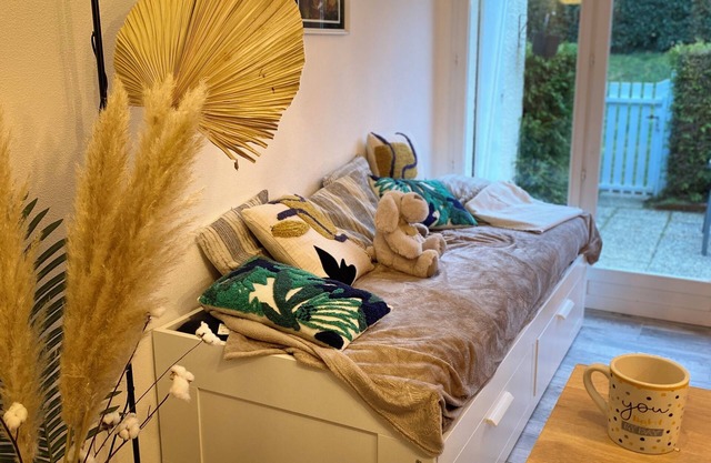 5 minutes from the Fogéo beach! Kerkarin: Apartment with terrace.