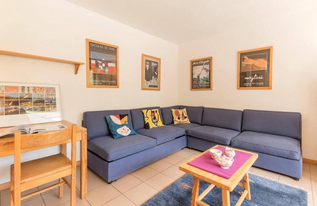 50m from ski slopes, 3rd floor, balcony, ski locker, 55m², Serre Chevalier