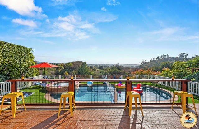 6BR San Diego Escape: Pool, Spa & Sunset Views!