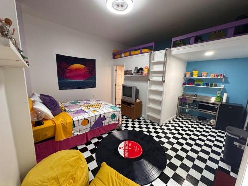 80s & 90s Apt with Mario Loft
