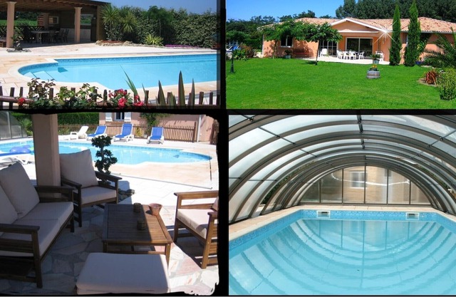 A 10 min beaches Hossegor - Capbreton. Pool with shelter. Petanque. Trampoline
