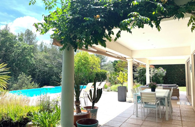 A beautiful 5 bedroom modern villa located in Biot between Cannes and Nice.