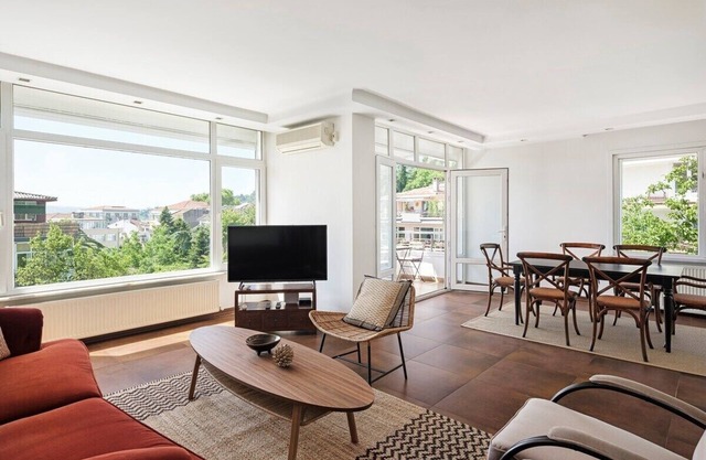 A bright spacious unique home in the heart of Bebek