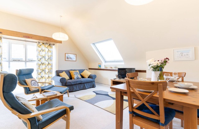 A charming period holiday home sleeping four guests, in a seaside village.