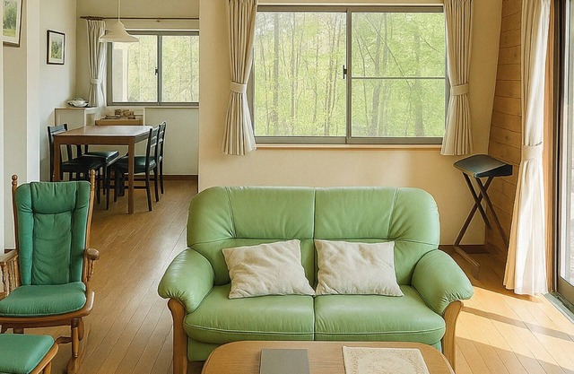 A cottage with a hot spring and filled with the wa/Nasugun Tochigi