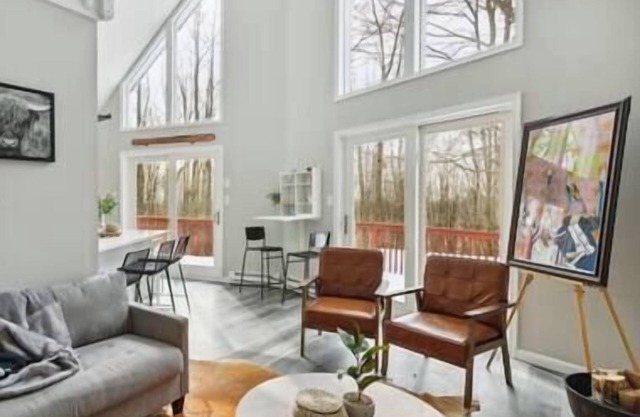 A-frame cabin in the Poconos