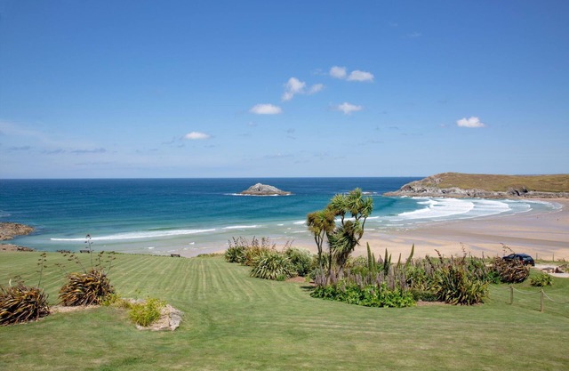 A large three bedroomed apartment in West Pentire, Crantock.