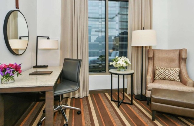 A North Dallas stay with upscale shopping nearby.