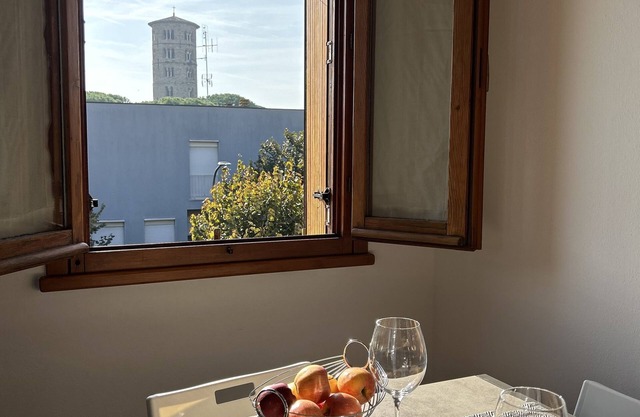 A stone's throw from downtown Ravenna and Mirabilandia