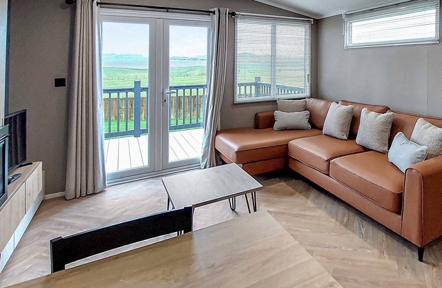 A stunning 12-foot home with open-plan living.