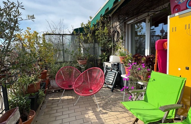 A terrace in Milan Sarpi