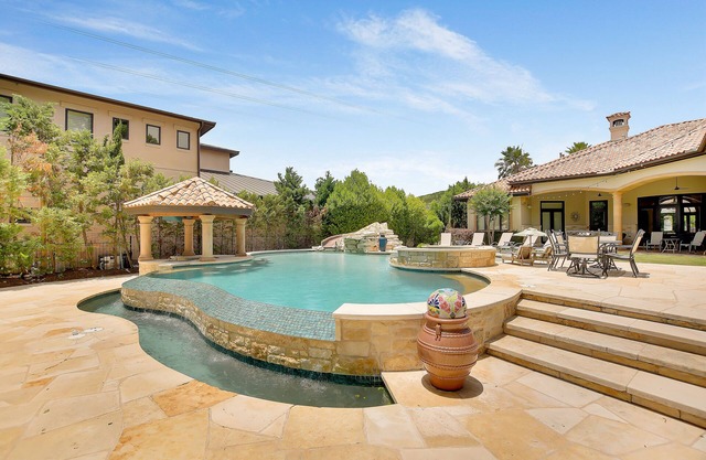 Above Hacienda | Waterfront I Pool&Spa with Slide I Pickleball I Playscape