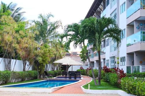 Aconchegante 2 dormitórios com 3 piscinas