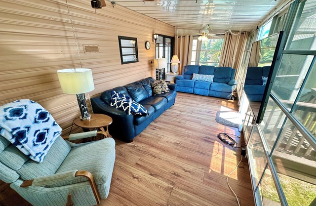Adorable 1 Bedroom 1 Bath Beach Bungalow just steps from the ocean! Fully equipped open kitchen.