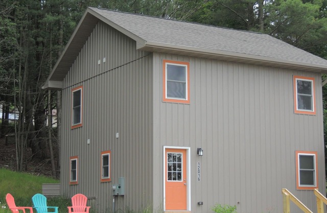 Adult retreat with modern feel