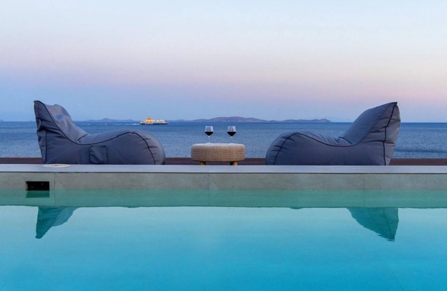 ''Aegean Whispers'' Sea Front Villa in Tinos
