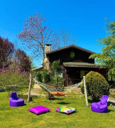 Agva Secret Yard Log Villa, On The River Bank!