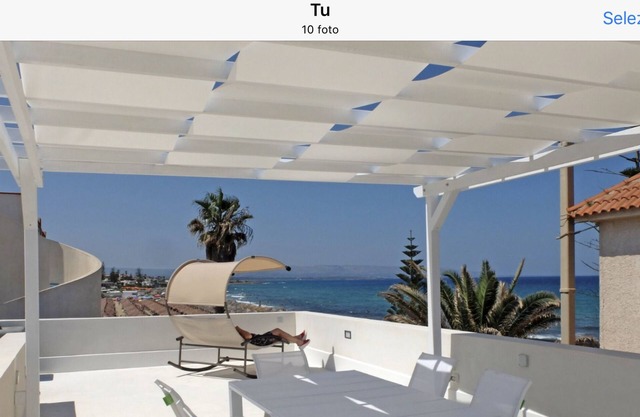 Almaga to experience the crystalline sea of Sicily as if you were at home.