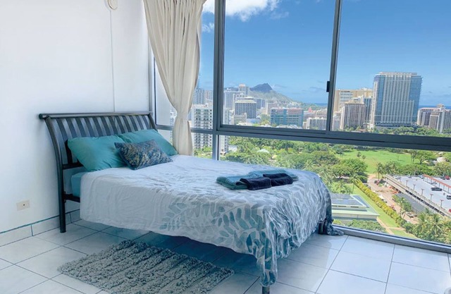 Amazing Ocean view studio Inn on the park 21st floor（1month~）