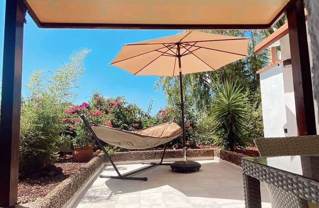 An idyllic oasis in South Tenerife between mountains & sea views