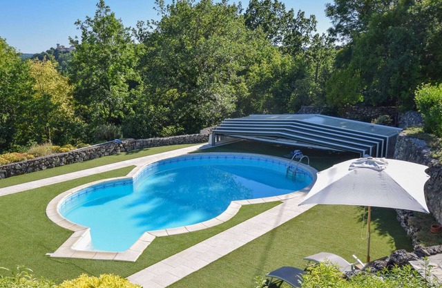 Ancient Watch Tower in Roquecor with Private Pool