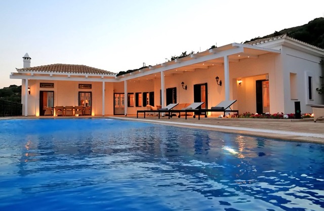 Andros Cyclades, private tennis & basketball courts,horses for riding