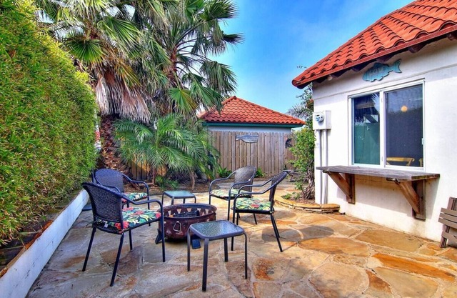 Another Day in Paradise- Privacy Fence | Fire Pit