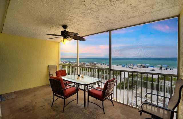 Anthony Beach Cottages - Gulfview Condo - 2 bedroom gulf front with heated pool