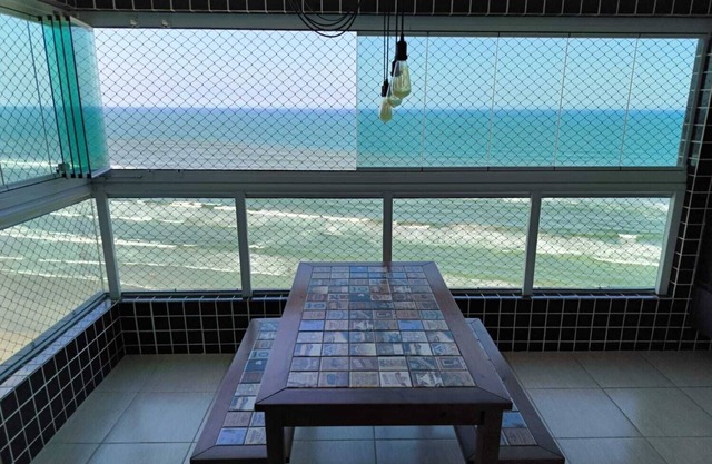 Apartamento pé na Areia em Mongaguá