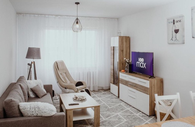Apartament Kraju centrum z fotelem masującym