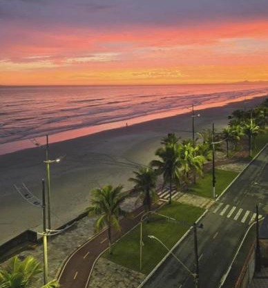 Apartamento pé na areia para a família