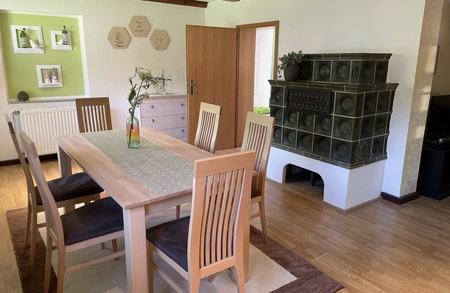 Apartment 1 in a quiet, idyllic holiday property, directly on the river with a large garden