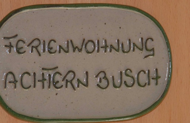 Apartment "Aft Busch" - Pension "Hubertus"