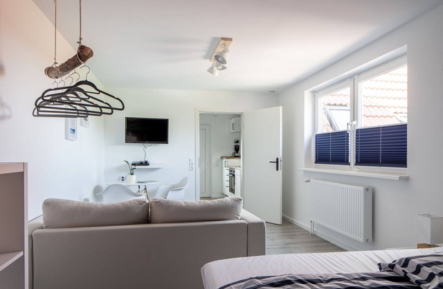 Apartment Backbord in Schillg, walking distance to the beach, WLAN, parking, Sky