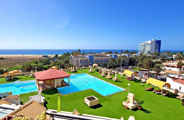 Apartment BUENA VISTA (Palm Garden) Morro Jable, sea view, pool