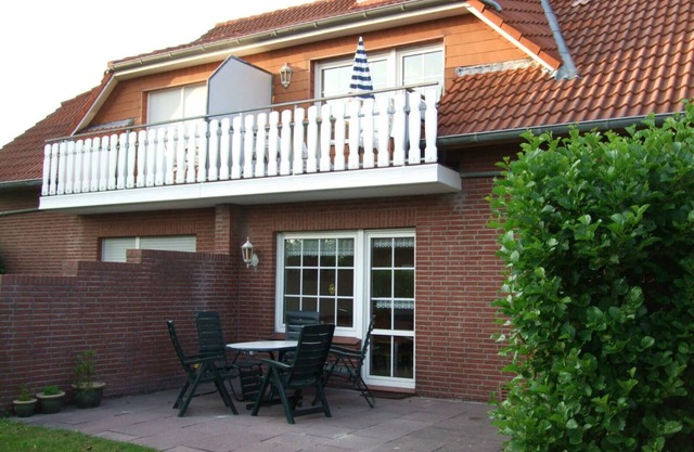 Apartment Kutter, directly in Norddeich, 10 min walk to the beach