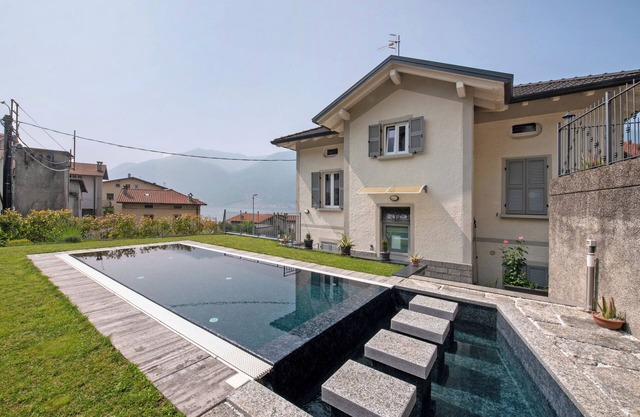 Apartment 'Lescen White Residence - Swimming' with Lake View, Shared Pool and Wi-Fi