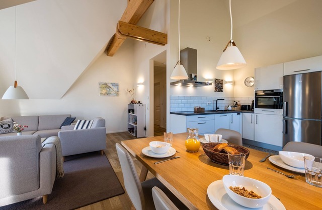 Apartment mit Balkon - Carl Nielsen - Inseldomizil Stolpe - Urlaub Unter Reet auf Usedom