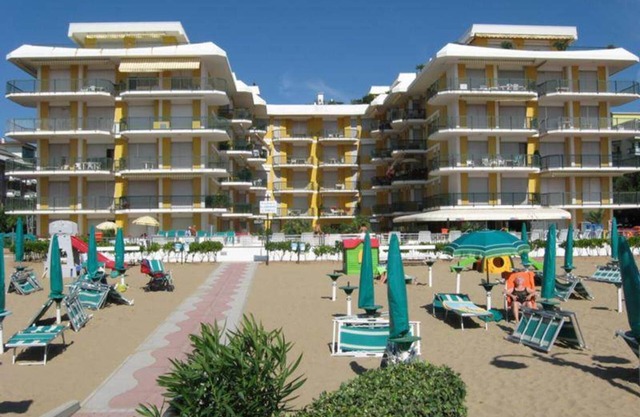 Apartment 'Residence Il Panfilo Sul Mare' with Sea View, Shared Pool and Private Terrace