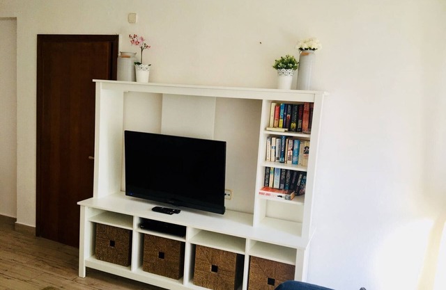 Apartment with Wifi/air con. Next to beach and Il'l a Dor hotel.