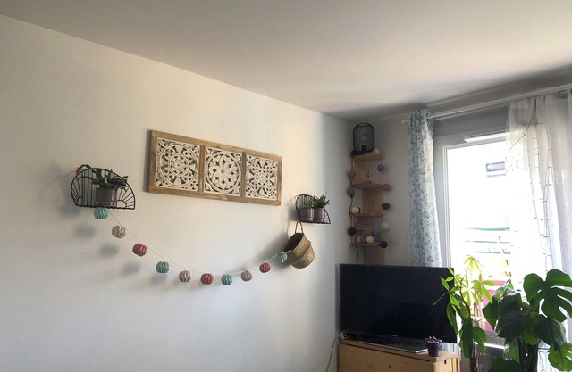 Apartment with garden and covered terrace