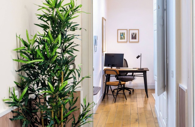 Apartment with Office Desk in Sol
