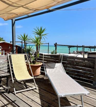 Appartamento con accesso privato spiaggia